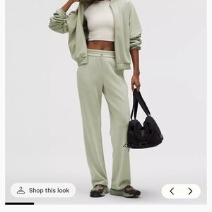 Lululemon Athletica Light Green Track Pants